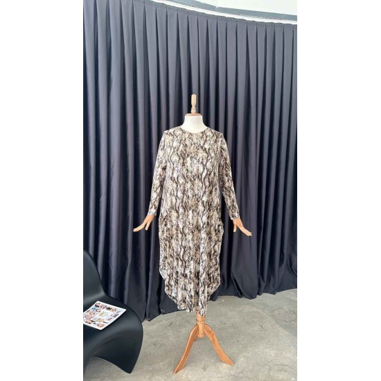 214397 patterned DRESS