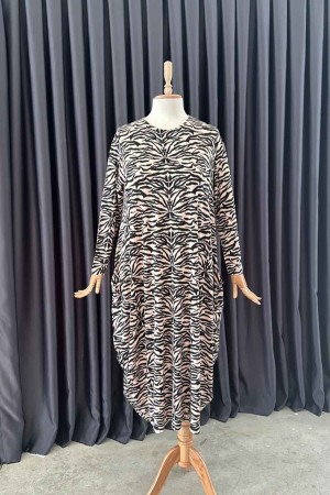214398 patterned DRESS