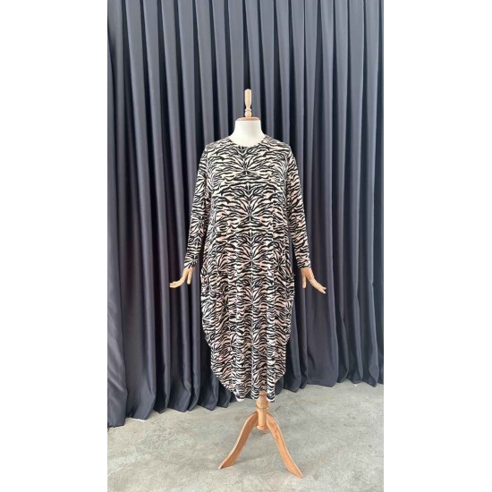 214398 patterned DRESS