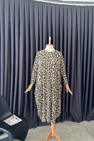 214399 patterned DRESS