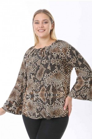 214401 patterned BLOUSE