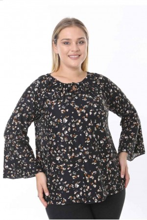 214402 patterned BLOUSE