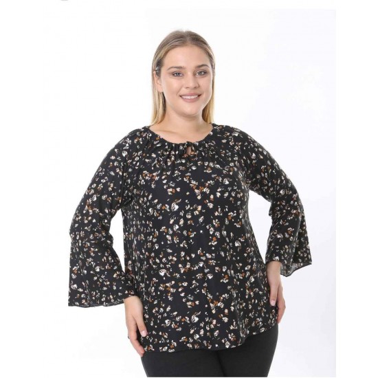 214402 patterned BLOUSE