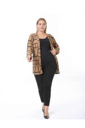 214408 TOPTAN DESENLİ CEKET