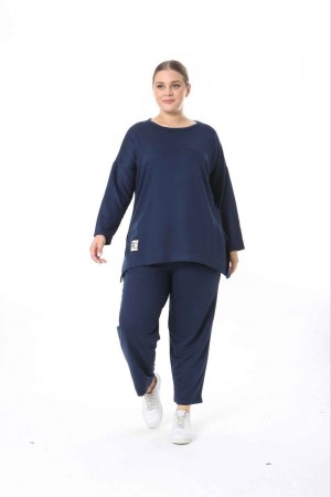 214413 TOPTAN LACİVERT EŞOFMAN TAKIM