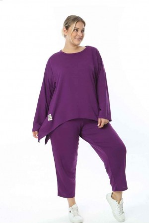 214414 TOPTAN MOR EŞOFMAN TAKIM