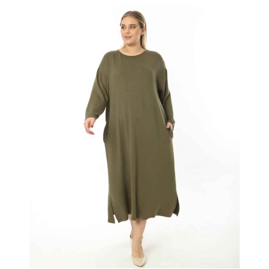 214417 khaki DRESS