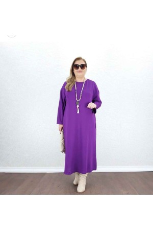 214418 TOPTAN MOR ELBİSE
