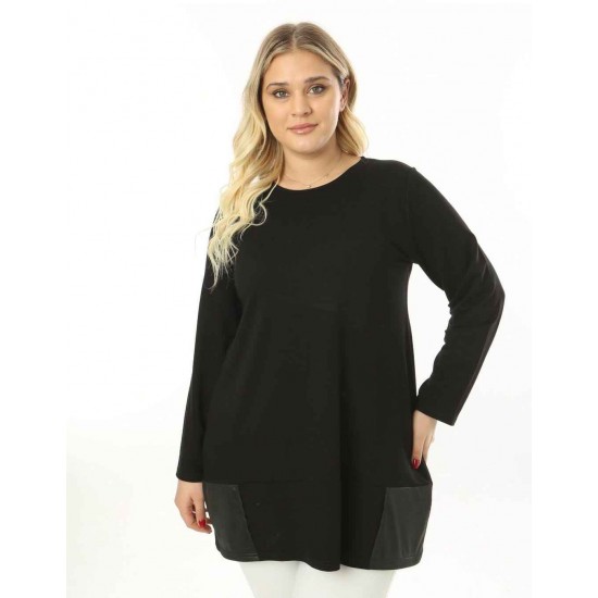 214420 black BLOUSE