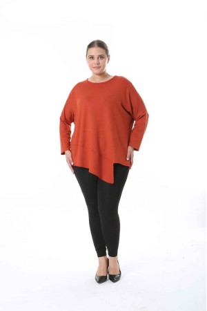 214421 TOPTAN KİREMİT BLUZ