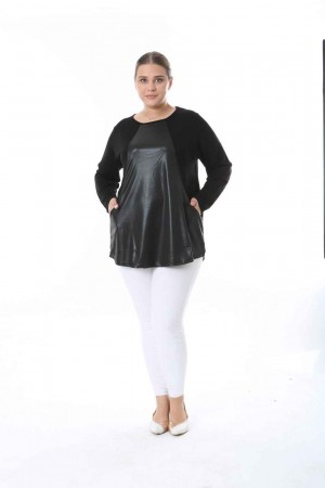 214424 black BLOUSE