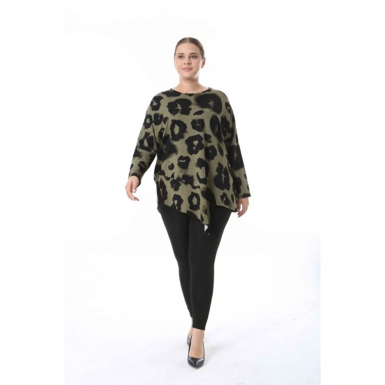 214425 patterned BLOUSE