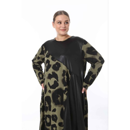 214429 patterned DRESS