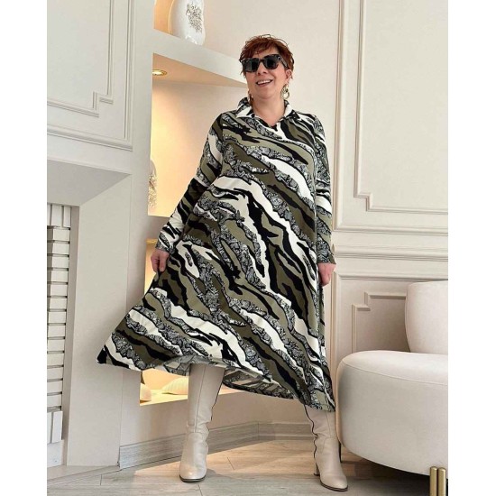 214446 patterned DRESS