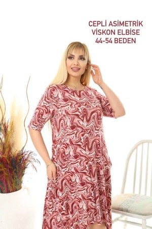216091 patterned DRESS