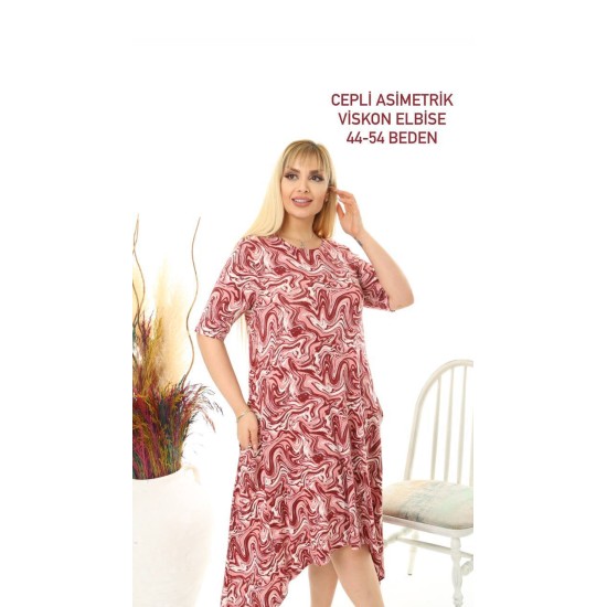 216091 patterned DRESS