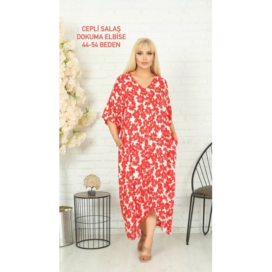216095 patterned DRESS