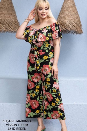 216126 patterned OVERALLS