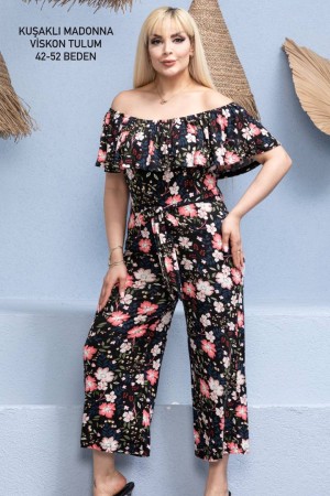216129 patterned OVERALLS