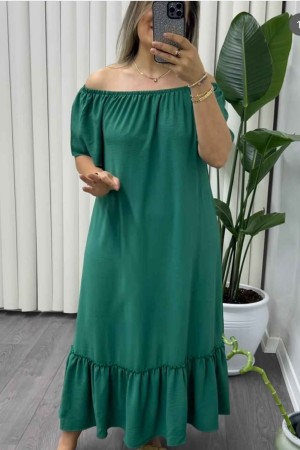 216183 GREEN DRESS