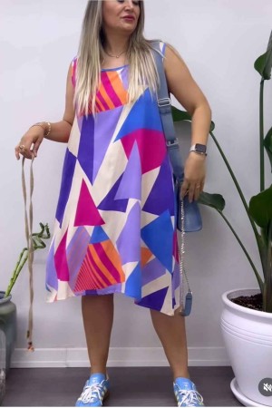 216192 patterned DRESS