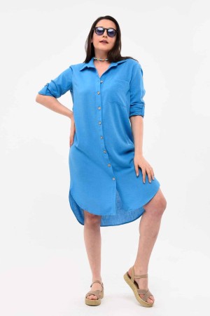 216213 blue DRESS