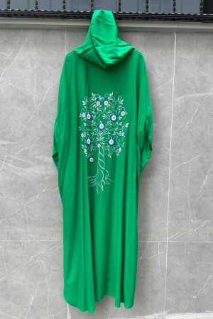 216270 GREEN DRESS