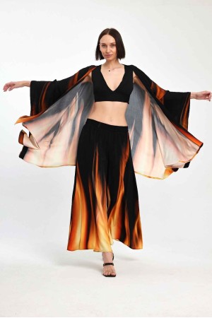 216342 TOPTAN SİYAH PANTOLON TAKIM