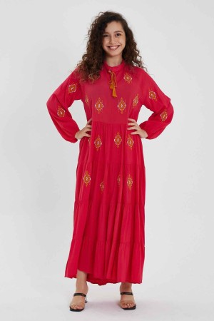 216360 fuchsia DRESS