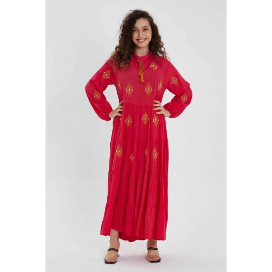 216360 fuchsia DRESS