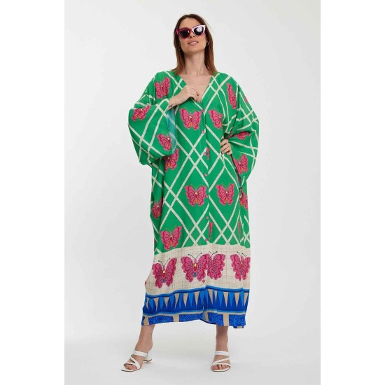216364 patterned DRESS