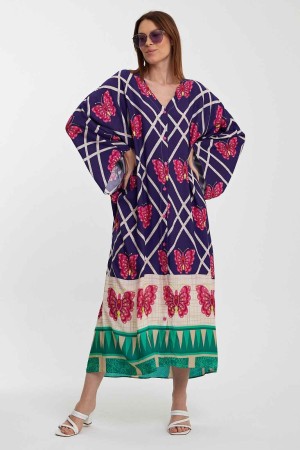 216365 patterned DRESS