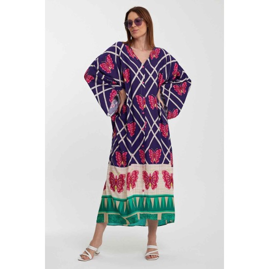 216365 patterned DRESS