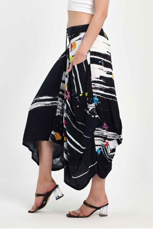 216370 TOPTAN DESENLİ ETEK