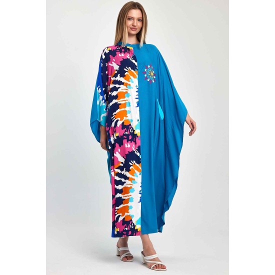 216374 patterned DRESS