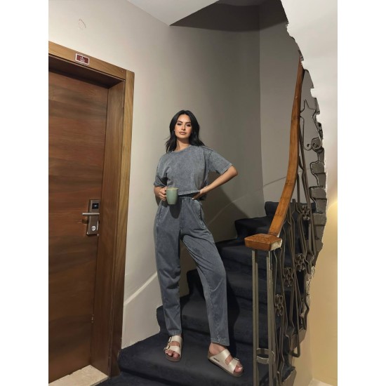 216486 TOPTAN ANTRASİT EŞOFMAN TAKIM