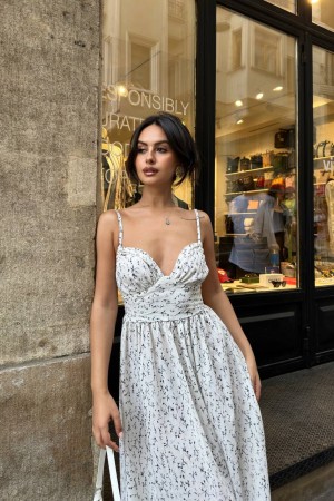 216494 patterned DRESS