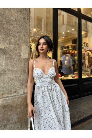 216494 TOPTAN DESENLİ ELBİSE