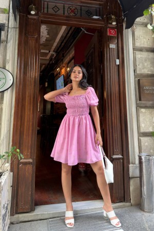 216497 patterned DRESS