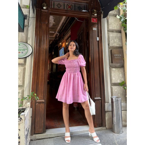 216497 patterned DRESS