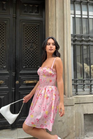 216505 patterned DRESS