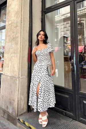 216507 patterned DRESS