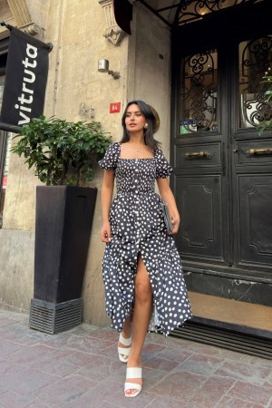 216508 patterned DRESS