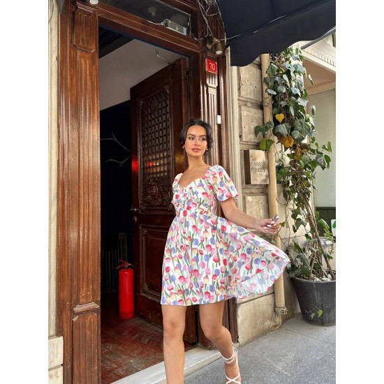 216509 patterned DRESS