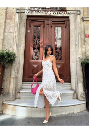 216513 TOPTAN DESENLİ ELBİSE