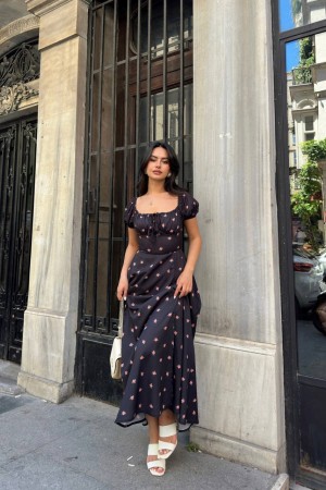 216515 patterned DRESS