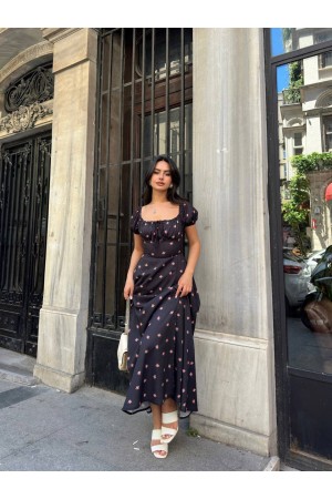 216515 TOPTAN DESENLİ ELBİSE