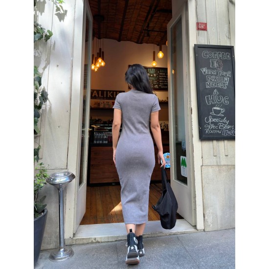 216529 Grey DRESS