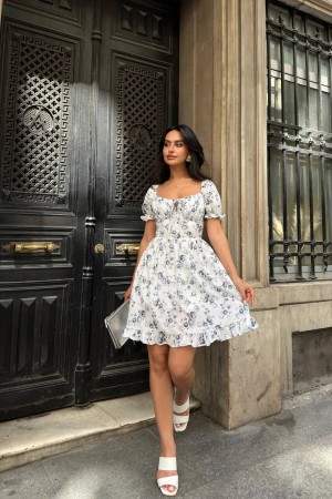 216536 patterned DRESS