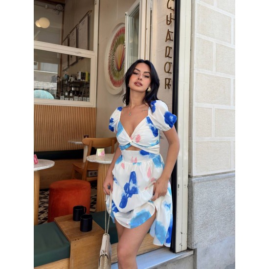 216537 patterned DRESS